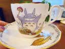 则武（Noritake）【收藏款龙猫】宫崎骏TOTORO龙猫宫崎骏咖啡杯子茶具套装送礼礼盒 咖啡杯碟(9-10月)礼盒装 325ml 实拍图