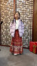迪士尼（Disney）女童中国风古装改良马面裙套装女孩大童秋款儿童汉服旗袍明制唐装 红色全套 150cm年龄适合9-10岁小孩子 晒单实拍图