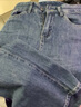 真维斯（Jeanswest）复古蓝阔腿牛仔裤女款春夏新款高腰垂感直筒宽松小个子拖地裤子女 复古蓝九分 S 实拍图