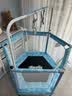 Lejump乐跳儿童蹦蹦床家用室内宝宝大小孩带护网玩具弹跳床降噪秋千 1.4米 乐享baby 篮球框+单杠吊环 实拍图