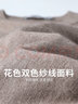 与狼共舞【100%纯羊毛】圆领毛衣男士2024秋季新款男装纯色套头针织衫2363 驼色308 2XL /185 实拍图