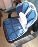 姿挺美护腰坐姿椅人体工学矫正坐姿坐垫办公室学生防驼背座椅靠背一体 【藏蓝色】护腰矫姿椅-配固定带 实拍图