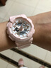 卡西欧（CASIO）送女友礼物女生学生运动电子表BABY-G智能防水防震潮流新年礼物 BA-110XGA-7A1奶油白 实拍图