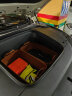 硕基  汽车收纳箱大容量可折叠 车载整理箱后备箱储物箱 咖色中号 实拍图