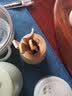 聚誉 汝窑茶道六君子配件茶夹茶勺茶针工具 哥窑茶道六君子-米黄葫芦 实拍图