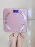 联想（lenovo）智能体脂秤充电款 家用电子秤 减肥减脂专用精准体重秤 瘦身手机测量体重体脂一体秤 玫瑰金-充电款-智能蓝牙APP 实拍图