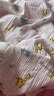 9i9婴儿包巾夏纯棉纱布薄被盖毯子新生儿襁褓巾宝宝包单抱被95鹿 实拍图