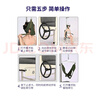 文竹 颈椎牵引器牵引椅 医用吊挂式颈部牵引家用牵引架拉伸按摩矫正器 普通牵引带一个 实拍图