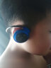 硕科思 头戴式蓝牙耳机无线运动跑步双耳挂耳式耳麦立体声可插卡适用于苹果安卓华为oppo荣耀等手机通用 蓝色 实拍图