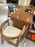金沙公爵（Duke Kingtha）实木大板茶桌椅组合新中式泡茶会客洽谈桌豪华:2.2桌+学士椅组合 实拍图