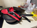 特福（Tefal）百变锅 铸铝红心不粘锅炒菜锅煎锅可拆卸把手套装电磁炉明火通用 梧桐棕- 6件套 实拍图