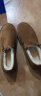OZZEG澳洲豆豆鞋男休闲鞋春夏季真皮驾车鞋套脚透气懒人鞋 咖啡色 43 晒单实拍图