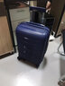 七匹狼行李箱大容量旅行箱20英寸登机箱男女学生轻音拉杆箱24密码箱皮箱 路虎蓝 20英寸 实拍图