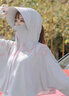 GLO-STORY防晒衣服女 遮阳长袖连帽防晒衫户外防紫外线披肩 WST114059 实拍图