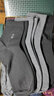 七匹狼男士内裤纯棉抗菌三角裤青年夏季薄款100%全棉短裤男式性感裤衩头 【升级抗菌纯棉】字母印花款 4条 L (腰围2.1-2.3尺 90-110斤) 实拍图