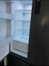 TCL超薄零嵌系列521L十字四开门冰箱超薄嵌入式大容量家用冰箱一级变频底部散热 R521T9-UQ烟墨蓝 晒单实拍图