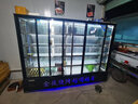 乐创（lecon）串串展示柜冷藏麻辣烫展示柜保鲜柜炸串展示柜点菜 烧烤展示柜 冒菜展示柜商用冰柜点菜风冷 直冷 银/ 黑色可选  层板+后背双制冷 2-8度 五层 2.5米（可广告刻字） 实拍图