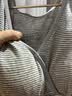 Mom Jane哺乳背心吊带纯棉孕妇装春秋款打底衫内搭喂奶月子服内衣免穿文胸 粉印樱桃（莫代尔棉-可拆罩杯） L(建议体重95-115斤) 实拍图