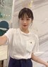 宏资琦连衣裙女装套装2025夏季新款小个子显瘦气质网红炸街半身裙子夏天 白色上衣+半身裙 S （建90—99斤） 实拍图