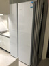 西门子（SIEMENS）【60cm超薄平嵌玻璃门】512升对开门 KA92EA220C 变频电冰箱家用双开门大容量 抗菌净味变温储鲜室 白色-玻璃面板【KA92EA220C】 实拍图