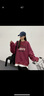 婧麒（JOYNCLEON）孕妇上衣春秋遮肚子不显怀大码衣服宽松长袖t恤白色XL Jwc175019 实拍图