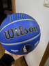 NBA-Wilson 独行侠队东契奇 室外7号橡胶篮球花球 球员系列篮球 7号 【现货】 实拍图