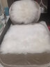 车优友澳洲纯羊毛汽车坐垫羊毛垫冬季保暖毛绒座垫单片后排座椅冬天棉垫 白色-前座1片+腰靠1个 本款适合99%车型-下单备注 实拍图