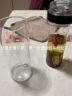 季芒（JIMANG）一键开盖玻璃杯车载双层玻璃茶水分离杯水杯男士泡茶杯速开玻璃杯 黑色【一键开盖 无需手拧】 380ml 实拍图