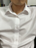 凡客诚品（VANCL）短袖衬衫男夏季棉质纯色商务休闲薄款透气简约衬衣 白色 M/38  实拍图