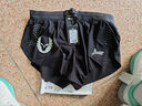 沃兰迪Volanti沃兰迪运动短裤男三分 马拉松跑步田径训练速干带内衬 黑色-俄勒冈 XXXL 实拍图