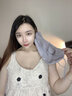 solosunny防晒口罩超大女士防紫外线护眼角冰丝透气夏季薄款防晒面罩可水洗 灰色 成人均码 实拍图
