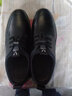 戈耐男士休闲皮鞋真皮内增高男鞋子春秋季青年中年人爸爸鞋商务休闲鞋 黑色 38 码 (240mm) 实拍图