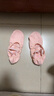 铁箭（TIEJIAN） 舞蹈鞋女弹力布成人免系带软底芭蕾舞大码男练功鞋儿童中国舞鞋 肉粉色(拍大两码) 40 实拍图