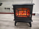 多朗 壁炉取暖器家 欧式3D仿真火焰壁炉客厅卧室装饰电暖器取暖炉暖风机小型烤火炉 SC507-17黑色 实拍图