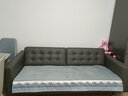 归韵沙发垫四季通用简约现代高级感防滑坐垫子客厅组合沙发套罩盖布巾 炫云-灰色 90*180cm 实拍图