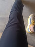 栢斐荻夏季薄款工装裤青年韩版九分裤男销售上班舒适高腰裤潮流西装裤 华清大弟  K91-1黑色 32 实拍图