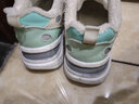 卡帝乐鳄鱼老爹鞋女鞋冬季保暖休闲棉鞋加绒运动鞋跑步鞋子女 1102M 白兰 37 实拍图