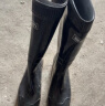 回力雨鞋男士款时尚雨靴户外防水不易滑耐磨HL8075高筒黑色43码 实拍图