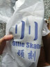 顽刻（ollieskate） 冷粘面包鞋翻毛皮白蓝撞色拼接做旧BAKE经典春夏季男女滑板鞋 40  实拍图