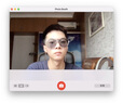 诗凡妤（SHIFANYU）网红连体大框方形墨-镜女复古ins黄色太阳眼镜男士开车潮 灰框 实拍图