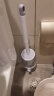 LYNN壁挂马桶刷套装可沥水洗厕所清洁刷子卫生间洁厕刷无死角清洁1套  实拍图
