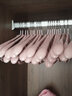 禾迈10个无痕衣架家用挂衣防滑防肩角宽肩晾衣服架子衣柜轻奢衣撑衣挂 宽肩防滑【樱花粉】10个装 实拍图
