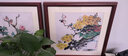 紫腾随轩齐白石装饰画新中式客厅背景墙面挂画卧室饭厅餐厅水墨虾壁画 葫芦 40*40cm红木色实木框 实拍图