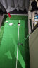PGM 高尔夫推杆练习器 室内高尔夫  果岭练习毯 高尔夫迷你练习垫套装 双色草0.75*3M+推杆 实拍图