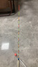 达摩 浮漂加粗醒目高灵敏白巴尔杉木鲫鱼鲤鱼综合鱼漂套装渔具悦系列 达摩悦02(15目常规尾) 3号 实拍图