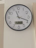 北极星（POLARIS）挂钟客厅餐厅家用时尚简约钟表自动对时电波钟 日历款 晒单实拍图