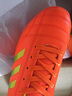 郁克（YUKE）足球鞋男碎钉青年初学训练鞋防滑耐磨四季足球鞋学校队球队球鞋 333桔红 42 实拍图