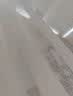赫伊莎 棉麻风窗帘纱帘ins风日式客厅卧室仿亚麻白窗帘飘窗阳台白色窗纱 白色 挂钩款-2.0宽x2.5高-1片装 实拍图