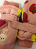 火炬人B730粉儿童手套冬季保暖加绒棉3岁到6岁宝宝小孩滑雪手套玩雪手套 晒单实拍图