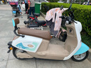 立马电动摩托车米朵80公里长续航电动车1200W高速电摩铅酸电池60V20Ah外卖上班代步电瓶车糖果蓝绿 实拍图